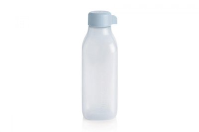 Еко-пляшка (500 мл) квадратна в блакитному кольорі РП528 фото