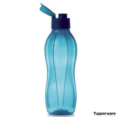 Еко-пляшка (750 мл) з клапаном, синя РП278 фото
