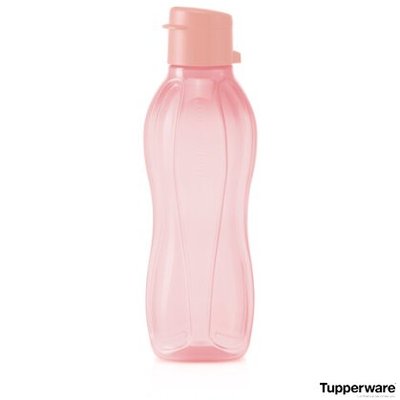 Еко-пляшка (500 мл) в рожевому кольорі з клапаном РП368 фото